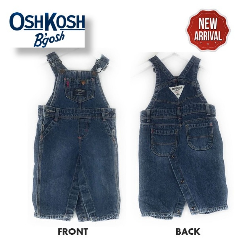 OSHKOSH Girl Denim Jumper  6M   🌸